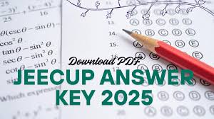 JEECUP 2025 answer key